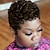 cheap Older Wigs-Pixie Wigs for Black Women Short Black Mixed Red Hair Wig Natural Pixie Cut Wig Short Hairstyles Wig for Black Women Synthetic Red Short Pixie Cut Wig for Old Lady Daily Use