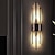 お買い得  室内ウォールライト-導かれた壁ライトクリスタル現代壁ランプ壁取り付け用燭台寝室ダイニングルーム鋼壁ライト110-120v220-240v 5 w