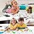 Недорогие Обучающие игрушки-3 м детский рулон для рисования каракулей, рулон бумаги для рисования, живопись своими руками, цветная заливка, развивает воображение, инструменты для рисования (без ручки, неокрашенный рулон для