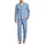 economico Pigiami-Per uomo loungewear Pigiami Set pigiama Top e pantalone del pigiama 2 pezzi A quadri Moda Informale Comoda Interni Giornaliero Cotone Poliestere Comfort Bavero Manica lunga Camicia Pantalone A