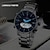 Недорогие Кварцевые часы-kat-wach мужские часы оригинальный бренд модный ремешок из нержавеющей стали многофункциональные водонепроницаемые часы спортивные электронные часы