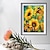 preiswerte Botanische Drucke-Wandkunst, Sonnenblumen-Schmetterling, Leinwanddrucke und Poster, Bilder, dekorative Stoffmalerei für Wohnzimmer, Bilder ohne Rahmen
