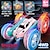 cheap RC Vehicles-2.4g Remote Control Stunt Car Four-Wheel Drive Double-Sided Car Twist Arm Fancy Tumbling Light Tire Children&#039;s Toy Car Rc