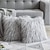 billige Pudetrends-dekorative kastepuder hjem pudebetræk luksus super blød stil imiteret pels pudebetræk fluffy pudebetræk til sofa/seng 1 stk.
