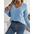 cheap Sweaters &amp; Cardigans-Women&#039;s Pullover Sweater Jumper Jumper Cable Knit Oversized Turtleneck Solid Color Daily Going out Stylish Casual Fall Winter Pink Blue S M L