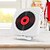 cheap Speakers-KC-909 Portable CD Player Built-in Speaker Stereo CD Players with Double 3.5mm Headphones Jack LED Screen Wall Mountable CD Music Player with IR Remote Control Supports CD/BT/FM/TF Card/AUX