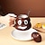ieftine Cupe &amp; Căni-cană amuzantă din ceramică cu caca de desene animate zâmbet cană de cafea cu lapte ceașcă de apă din porțelan cu capac de mâner ceașcă de ceai băutură de birou