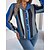 cheap Blouses &amp; Shirts-Women&#039;s Shirt Blouse Red Blue Fuchsia Button Print Polka Dot Work Long Sleeve Shirt Collar Daily Regular Fit Spring &amp;  Fall