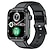 billige Smartwatches-iMosi F220 Smart Watch 1.91 inch Smartur Bluetooth EKG + PPG Skridtæller Samtalepåmindelse Kompatibel med Android iOS Dame Herre Handsfree opkald Vandtæt Mediakontrol IP 67 39 mm urkasse