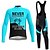 cheap Men&#039;s Clothing Sets-21Grams Men&#039;s Cycling Jersey with Bib Tights Long Sleeve Mountain Bike MTB Road Bike Cycling Winter Yellow Red Royal Blue Graphic Bike Quick Dry Moisture Wicking Spandex Sports Graphic Letter &amp; Number