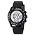 abordables Relojes digitales-SKMEI Hombre Reloj Digital Al Aire Libre Moda Reloj Casual Reloj de Muñeca Luminoso Cronómetro Despertador cuenta regresiva Gel de Sílice Reloj