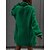 cheap Spring&amp;Autumn Dress-Women&#039;s Casual Dress Sweater Dress Winter Dress Patchwork Mini Dress Fashion Streetwear Outdoor Street Daily Long Sleeve Turtleneck Loose Fit 2023 Green Color S M L Size