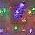 cheap LED String Lights-Outdoor Camping Ice Cube String Lights Stars Fairy Light 1.5m 3m Battery Powered LED Christmas New Year Party Holiday Garden Balcony Outdoor Indoor Decoration