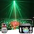 cheap Stage Lights-Party Lights Disco Ball Light Sound Activated DJ Disco Light LED Stage Lights with Pattern Projection and Remote Control Gift