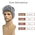 cheap Mens Wigs-Mens Grey Wig Short Curly Grey Wig Synthetic Heat Resistant Costumes Natural Halloween Cosplay Hair Wig