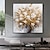 levne Abstraktní malby-mintura ručně vyráběná tlustá textura květina olejomalby na plátně zeď umělecká dekorace moderní abstraktní stromový obraz pro domácí výzdobu válcovaný bezrámový nenatažený obraz