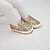 זול סניקרס לילדים-בנים בנות נעלי ספורט יומי PU פעוטות (שנתיים עד 4) יומי כסף לבן זהב קיץ אביב סתיו