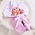 お買い得  リボーンドール-11.8&quot;(約30cm) 人形 生まれ変わった赤ちゃん人形 生き生きとした キュート 非毒性 創造的 ビニール 服とアクセサリー付き 少女の誕生日やお祭りの贈り物