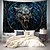 voordelige halloween wandtapijten-halloween wolf hangend tapijt kunst aan de muur groot tapijt muurschildering decor foto achtergrond deken gordijn thuis slaapkamer woonkamer decoratie halloween decoraties