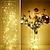 cheap Battery String Lights-1pcs Button Battery Operated LED String Lights Silver Copper Wire 2m 20LED Fairy LED Holiday Decoration for Christmas Wedding