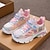 cheap Kids&#039; Sneakers-Girls&#039; Sneakers Daily Casual Breathable Mesh Non-slipping Big Kids(7years +) Little Kids(4-7ys) School Walking Rabbit Pink Purple Summer Spring Fall