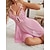 cheap Sexy Bodies-Women&#039;s Plus Size Sexy Bodies Chemises &amp; Negligees Dress Pure Color Fashion Hot Comfort Home Bed Club Lace Breathable Straps Sleeveless Backless Summer Spring Black Pink