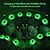 billige Halloween lys-3 stk solar halloween ildflue øjeæble græsplæne lys solar ahorn blad græskar string lights 6,5m 30leds efterår taksigelse udendørs vandtæt haveindretning heksehat halloween fest bar spøgelseshus balkon