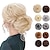 cheap Chignons-Messy Bun Hair Pieces for Women and Girls Synthetic Tousled Updo Hair Extensions Faux Hair Bun for Daily Wear