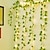 abordables Alimentación por batería-Cadena de luces de alambre de cobre de hiedra artificial de 2m-20leds/5m-50leds/10m-leds, cadena de luces con pilas, lámpara colgante de pared para el hogar, cocina, jardín, oficina, habitación, boda,