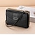 levne univerzální taška na telefon-nové módní dámské peněženky na mobil dámské velkokapacitní peněženky na dvojitý zip módní malá crossbody kabelka pro ženy dámská kabelka přes rameno