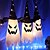 billige Halloween lys-3 stk solar halloween ildflue øjeæble græsplæne lys solar ahorn blad græskar string lights 6,5m 30leds efterår taksigelse udendørs vandtæt haveindretning heksehat halloween fest bar spøgelseshus balkon