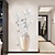 Χαμηλού Κόστους Αυτοκόλλητα Τοίχου-Αυτοκόλλητο τοίχου με λουλουδάτο σχέδιο, αυτοκόλλητο αυτοκόλλητο τοίχου για διακόσμηση σπιτιού