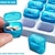 ieftine Consumabile de Casă-cutie de pastile din plastic cu mai multe compartimente, tastatură tip 31 de compartimente, depozitare independentă, capsule mari de depozitare a pastilelor cu dată