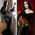 cheap Movie Character Wigs-Cosplay Wigs Black Straight Synthetic Hair Very Long Wigs Women's Wigs For Party