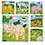 Χαμηλού Κόστους παζλ-ξύλινο 3d παζλ παζλ για παιδικά δώρα γενεθλίων νηπιαγωγείο παιχνίδια παζλ ξύλινο 3d οικοδομικό τετράγωνο ζωγραφική έξι όψεων