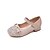 abordables Chaussures de princesse enfants-Fille Chaussures à Talons Chaussures habillées Chaussures de Demoiselle d&#039;Honneur Fille Chaussures de princesse Chaussures d&#039;école Paillette Portable Absorption des chocs Etanche Chaussures de