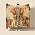 levne Deky a přehozy-vintage slon super měkké přikrývky, novinka flanelové přikrývky teplé 3D tištěné všechna roční období dárky velká přikrývka