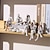 preiswerte Statuen-moderne Statue einer lesenden Frau, Zellstoffformstatuette, innovative Leseornamente, Ornament, Bücherregaldekoration