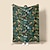 abordables Couvertures et plaids-Inspiré par le style de William Morris fleurs et oiseaux couverture super douce, couvertures fantaisie en flanelle, chaudes imprimées en 3D, cadeaux toutes saisons, grande couverture