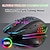 cheap Mice-X801 Gaming Wireless Hollow Designed Gaming Mouse Ergonomically Mouse Honeycomb Old Video Game Console