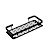 זול גאדג&#039;טים לאמבט-מדף אמבטיה 1 יחידה ארגונית אחסון למטבח מתלה שמפו מסגסוגת אלומיניום מדף מקלחת אביזרי אמבטיה מדף ללא מקדחה