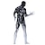 preiswerte Klassischer Horror-Totenkopf Zalgo-Monster Halloween Cosplay Kostüm Bodysuits Karnevalskostüm Ganzkörperanzug Cosplay Kinder Erwachsene Herren Jungen Karneval Maskerade Leistung Party Halloween Einfache