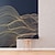 preiswerte Blumen- und Pflanzen Wallpaper-coole Tapeten 3D abstrakte Wandtapete Wandbild Wandaufkleber Blätter abstraktes Umrissbild geeignet für Hotel Wohnzimmer Schlafzimmer Art Deco