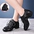 ieftine Adidași de Dans-Pentru femei Pantofi Dans Pantofi de Dans Performanță În aer liber HipHop Pantofi Dancesport Profesional Talpă Despărțită Grosime călcâială Alb Perlat Negru strălucitor Negru