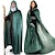 cheap Historical &amp; Vintage Costumes-Retro Vintage Medieval Punk Gothic Hooded Cloak Witch Wizard Viking Ranger Elven Unisex Halloween Performance Party Masquerade Cloak