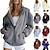 cheap Women&#039;s Sportswear-Women&#039;s Hoodie Jacket Drawstring Long Sleeve Hoodie Athletic Athleisure Thermal Warm Breathable Moisture Wicking Running Active Training Walking Sportswear Activewear Solid Colored Black White Light