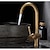 זול ברזים לחדר האמבטיה-חדר רחצה כיור ברז - קלאסי פליז עתיק סט מרכזי חור ידית אחת אחתBath Taps