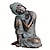 お買い得  彫像-眠っている仏像 - 家の装飾と宗教的実践のための樹脂彫刻