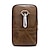 billige universal telefontaske-ægte læder mobiltelefon hylster lille talje taske bælteholder til mobiltelefoner beskyttelse etui magnetisk snap telefon taske