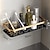 halpa Kylpyhuonelaitteet-1 kpl kylpyhuoneen hylly keittiön säilytysjärjestelmä alumiiniseoksesta shampooteline suihkuhylly kylpyhuonetarvikkeet ilman porahyllyä